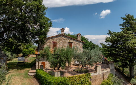 Villa Daluma, Private Pool in Todi: Arbusto, Casa, Area Rurale, Estate, Villetta, Giardino, Agriturismo, Landscaping, Casa Storica, Dimora