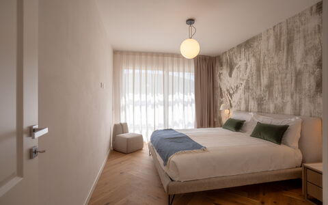 Porto di Luce Luxury, Jacuzzi and Seaview: Interior Design, Mobilia, Pavimento, Pavimentazione, Parete, Camera Da Letto, Letto, Legna, Camera, Soffitto