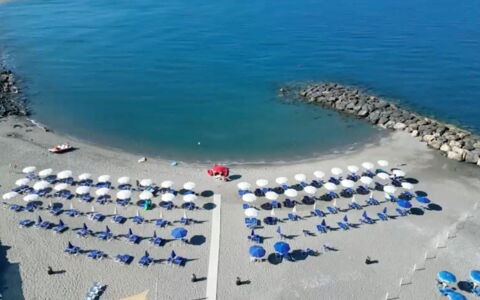 Baia di Tempsa Beach and Sea: Mare, Costiera E Morfologie Oceanic, Spiaggia, Costa, Oceano, Riva, Baia, Ombrello, Tropici, Caraibico