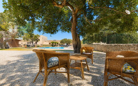 La Muraglia: Mobili Da Esterno, Mobilia, Sedia, Shade, Tavolo Esterno, Piscina, Ricorrere, Estate, Landscaping, Cortile