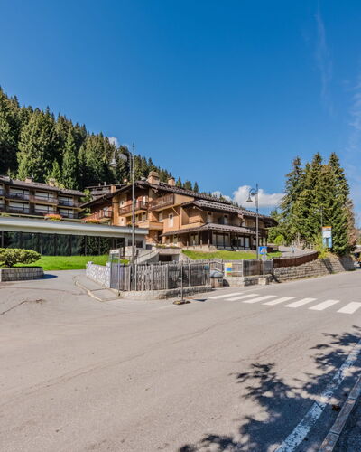 Presanella: Costruzione, Casa, Zona Residenziale, Tetto, Insediamento Umano, Villaggio, Sobborgo, Paesino Di Montagna, Larice, Sentiero