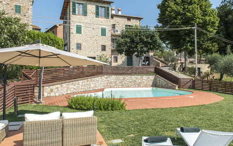 Casa Elia 6: Giardino, Estate, Appartamento, Backyard, Cortile, Landscaping, Hacienda, Cortile, Mobili Da Esterno, Villa