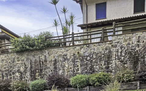 Casa Lulù: Parete, Muro ​​Di Pietra, Giardino, Landscaping, Recinzione, Flagstone, Passerella, Home Scherma, Cobblestone