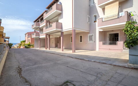 Domus de Mar: Blu, Balcone, Corrimano, Appartamento, Recinzione, Mare, Ricorrere, Condominio, Piscina, Hotel