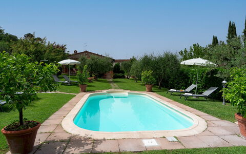 Villa Sorripa 6: Piscina, Ricorrere, Mobili Da Esterno, Giardino, Backyard, Estate, Eco Hotel, Hacienda, Prato, Landscaping
