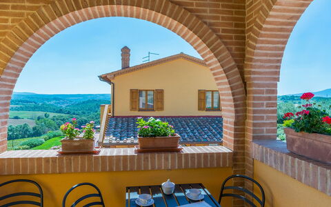 Poderina dei Poggi 12: Casa, Sedia, Villa, Pianta Della Casa, Hacienda, Hotel, Balcone, Mobili Da Esterno
