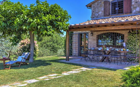 Casal del Salice 10: Casa, Estate, Giardino, Villetta, Agriturismo, Mobili Da Esterno, Backyard, Hacienda, Landscaping
