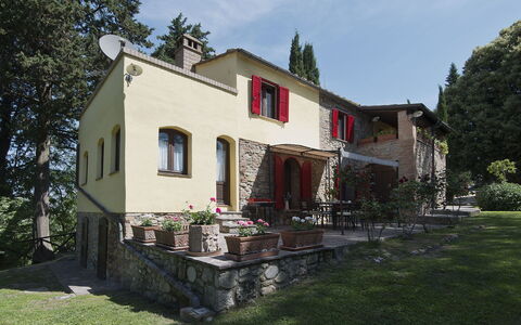 Frantusa 6+2: Giardino, Hacienda, Villetta, Estate, Backyard, Cortile, Landscaping, Agriturismo, Sedia, Villa