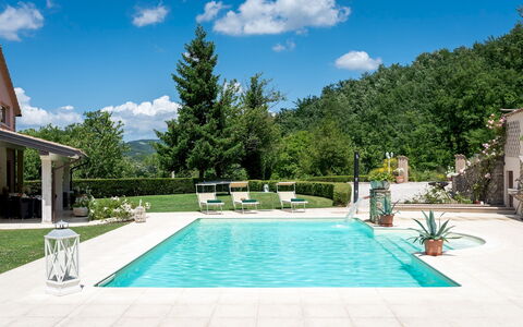 Chipieri 4+2: Piscina, Ricorrere, Tempo Libero, Materiale Composito, Eco Hotel, Mobili Da Esterno, Estate, Terme, Giochi D'Acqua, Vaso Di Fiori