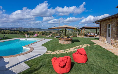 La Villetta di Dante 6: Piscina, Ricorrere, Tempo Libero, Mobili Da Esterno, Giardino, Estate, Eco Hotel, Backyard, Agriturismo, Ricreazione