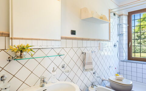 Poggio Medei 10: Interior Design, Pavimentazione, Idraulico Fixture, Pavimento, Rubinetto, Idraulico, Soffitto, Piastrella, Lavello, Bagno