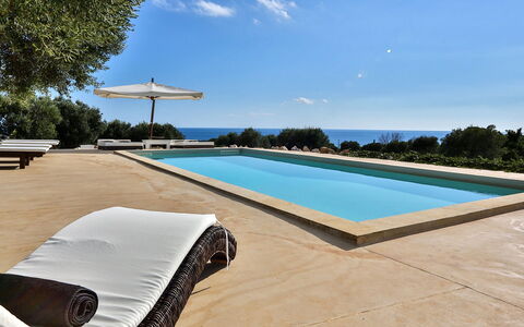 Villa Pajare Francesi 8+2: Blu, Acqua, Mare, Piscina, Tropici, Shade, Oceano, Costa, Spiaggia, Mobili Da Esterno