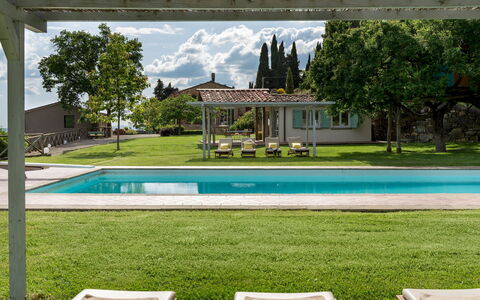 Torre Ginestre 12: Piscina, Estate, Prato, Hacienda, Mobili Da Esterno, Shade, Giardino, Agriturismo, Ricorrere, Tempo Libero