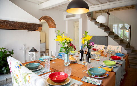 Torre Ginestre 12: Mobilia, Interior Design, Tavolo, Sala Da Pranzo, Tavola, Sedia, Cucina & Sala Da Pranzo Tavolo, Tovaglia, Tessile, Camera