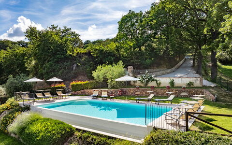 Il Casale di Manuele 12: Piscina, Ricorrere, Giardino, Eco Hotel, Mobili Da Esterno, Shade, Terme, Giochi D'Acqua, Landscaping, Tempo Libero