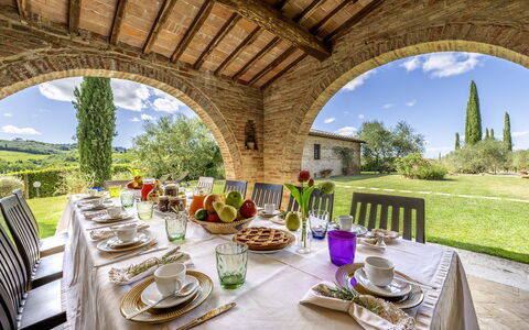Casale dei 12: Cibo, Agriturismo, Villa, Hacienda
