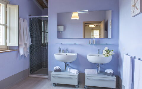 Rosa dei Venti 8: Bagno, Idraulico Fixture, Lavandino Del Bagno, Interior Design, Lavello, Rubinetto, Pavimentazione, Mobilia, Idraulico, Pavimento