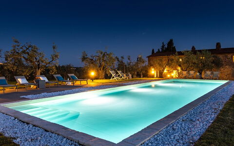 Villa Monnalisa 12: Piscina, Blu, Ricorrere, Materiale Composito, Estate, Terme, Eco Hotel, Hacienda, Villa, Agriturismo
