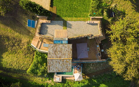 Podere Torre delle Sorgenti 4: Lotto, Villetta, Estate, Giardino, Eco Hotel, Landscaping, Latifoglie, Backyard, Color Legno, Cortile