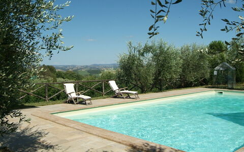 Villa Angelini 14+7: Piscina, Shade, Landscaping, Giardino, Hacienda, Estate, Villa, Eco Hotel, Mobili Da Esterno, Cortile