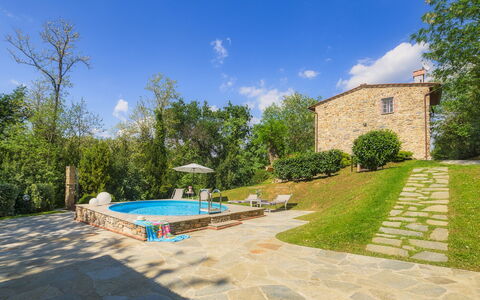 Ai Due Cuori 4: Piscina, Estate, Villetta, Giardino, Agriturismo, Backyard, Landscaping, Villa, Mobili Da Esterno, Cortile