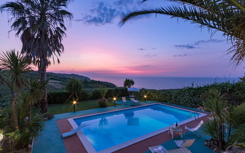 Ripari di Giobbe 6+2: Blu, Piscina, Ricorrere, Mare, Costiera E Morfologie Oceanic, Eco Hotel, Oceano, Costa, Tropici