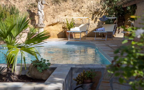Villa Agave 8: Piscina, Mobili Da Esterno, Mobilia, Ricorrere, Vaso Di Fiori, Ombrello, Lettino, Sedia, Giochi D'Acqua, Eco Hotel