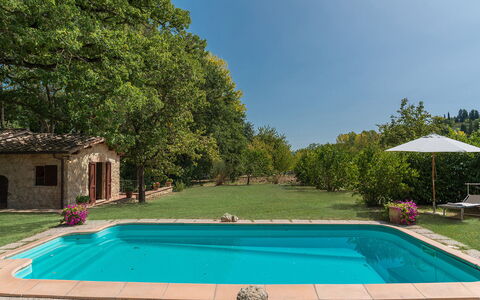 Mulino della Quercia 2+1: Piscina, Backyard, Giardino, Estate, Ricorrere, Hacienda, Tempo Libero, Shade, Eco Hotel, Agriturismo