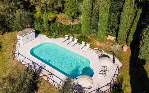 Torre Angelina 10+2: Piscina, Blu, Mobili Da Esterno, Terme, Ricorrere, Tempo Libero, Estate, Shade, Villa, Landscaping