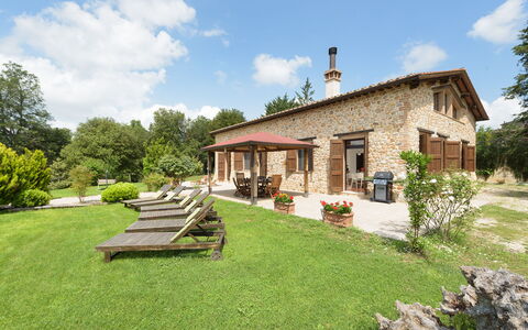 L'Ovile 8: Casa, Casa, Villetta, Agriturismo, Tetto, Estate, Area Rurale, Porta, Giardino, Prato
