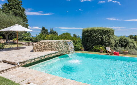 Villa Il Cedro 10+1: Blu, Piscina, Giardino, Landscaping, Giochi D'Acqua, Ricorrere, Shade, Eco Hotel, Villa