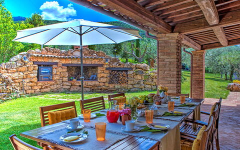 Villa Bella 8: Ricorrere, Giardino, Mobilia, Mobili Da Esterno, Eco Hotel, Piscina, Shade, Estate, Landscaping, Hacienda