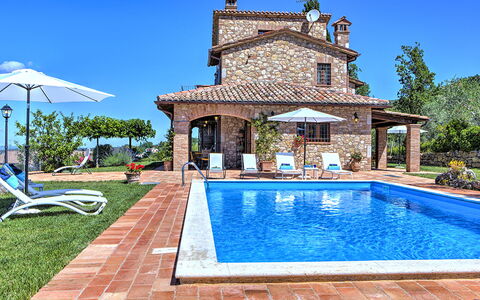 Villa Bella 8: Blu, Piscina, Estate, Hacienda, Villa, Landscaping, Ricorrere, Agriturismo
