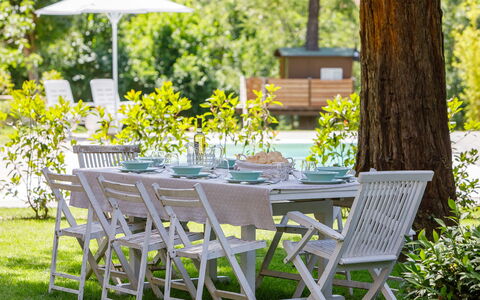 La Casa di Nanì 8: Mobilia, Mobili Da Esterno, Tavolo, Sedia, Tavolo Esterno, Sedia Pieghevole, Cucina & Sala Da Pranzo Tavolo, Tovaglia, Giardino, Terrazza