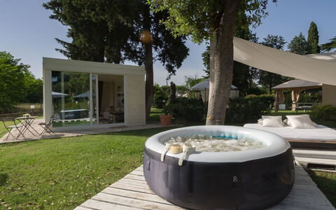 La Casa di Nanì 8: Mobili Da Esterno, Giardino, Backyard, Tempo Libero, Piscina, Shade, Landscaping, Vasca Da Bagno, Cortile