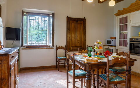 Ca' Pellicciano 8: Mobilia, Interior Design, Pavimentazione, Legna, Tavolo, Soffitto, Cucina & Sala Da Pranzo Tavolo, Camera, Sala Da Pranzo, Illuminazione