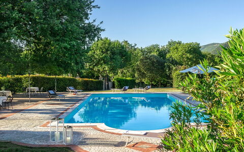 Tenuta Astolfi 12+3: Blu, Piscina, Ricorrere, Shade, Mobili Da Esterno, Eco Hotel, Giardino, Landscaping, Hacienda, Backyard