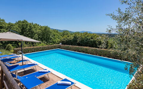 Villa Paola 6: Blu, Piscina, Ricorrere, Mobili Da Esterno, Eco Hotel, Lettino, Resort Citta ', Hotel, Hacienda, Villa