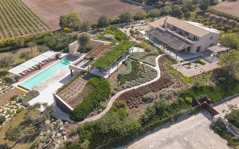 Villa Majoli 9: Zona Residenziale, Estate, Casa, Tetto, Piscina, Lotto, Giardino, Landscaping, Dimora, Ricorrere
