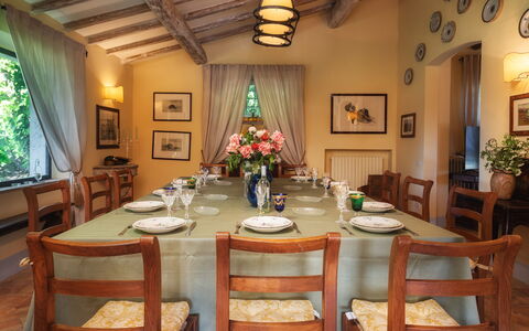 Casale Dell Oasi 12: Mobilia, Interior Design, Tavolo, Sedia, Legna, Soffitto, Cucina & Sala Da Pranzo Tavolo, Sala Da Pranzo, Camera, Illuminazione