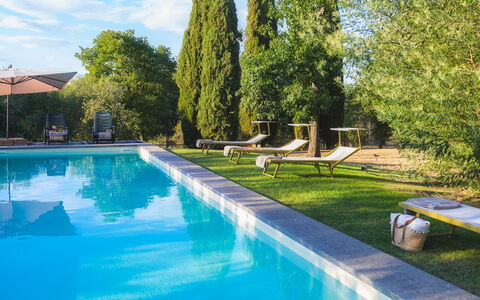 Casale Dell Oasi 12: Blu, Piscina, Mobili Da Esterno, Giardino, Shade, Ricorrere, Landscaping, Estate, Eco Hotel, Hacienda