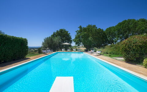 La Panoramica 8: Piscina, Blu, Acqua, Ricorrere, Materiale Composito, Terme, Tempo Libero, Eco Hotel, Giochi D'Acqua, Shade