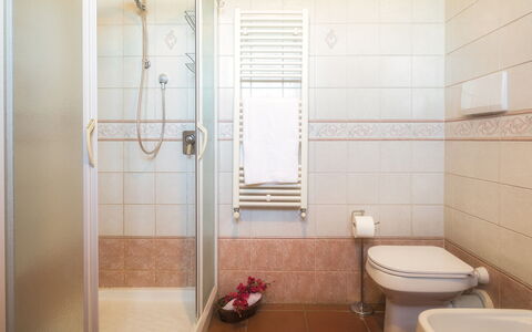 La Panoramica 8: Bagno, Idraulico Fixture, Pavimentazione, Interior Design, Pavimento, Lavandino Del Bagno, Gabinetto, Lavello, Idraulico, Rubinetto