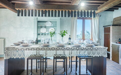 Le Residenze dei Potti 12: Mobilia, Interior Design, Tavolo, Tavola, Tovaglia, Biancheria, Tessile, Sala Da Pranzo, Cucina & Sala Da Pranzo Tavolo, Sedia