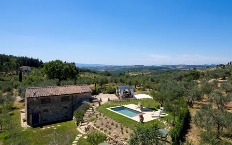Country House Lo Spigo 4: Paesaggio, Lotto, Estate, Villetta, Giardino, Piscina, Landscaping, Agriturismo, Villa, Backyard