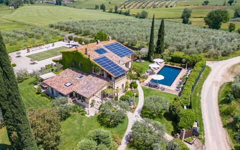 Casale Santa Lucia 8+2: Estate, Casa, Piscina, Giardino, Ricorrere, Villetta, Landscaping, Visione Globale, Eco Hotel, Hacienda