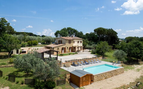 Casa la Fenice 8+2: Piscina, Estate, Ricorrere, Villa, Hacienda, Agriturismo, Terme, Ombrello, Eco Hotel, Resort Citta '