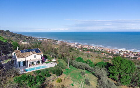Villa Lucente 6+2: Mare, Costa, Oceano, Villa, Ricorrere, Resort Citta ', Spiaggia, Eco Hotel, Baia