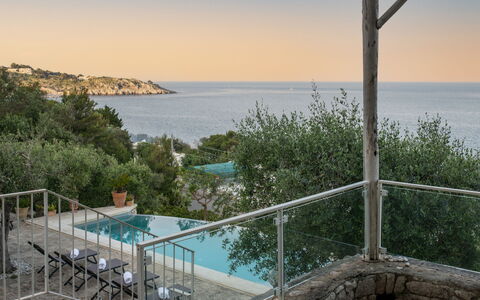 Villa Soleluna 7+1: Piscina, Ricorrere, Costa, Estate, Riva, Tropici, Resort Citta ', Eco Hotel, Balcone, Mobili Da Esterno