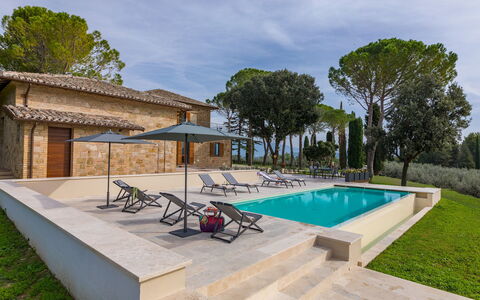 Villa Anna Elisa 8: Piscina, Architettura, Casa, Estate, Lotto, Agriturismo, Ricorrere, Villa, Landscaping, Eco Hotel